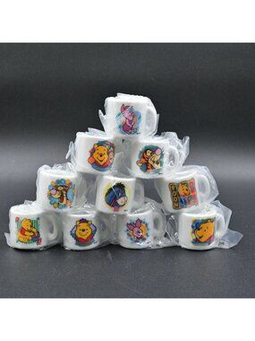 Tomy Disney Winnie The Pooh Mini Mug Collection Series 2 Complete Set Of 10